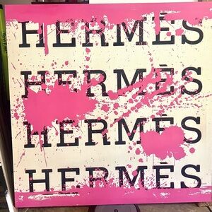 HERMES DESIGNER CANVAS WALL ART